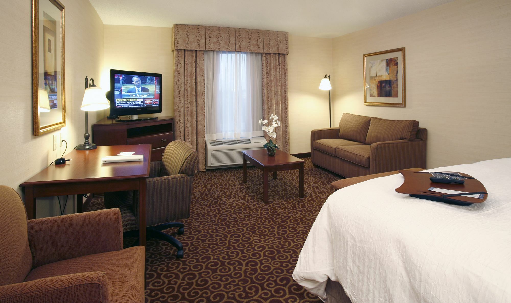 Hampton Inn Springfield South Enfield Habitación foto